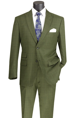 Forest Green 2 Button Suits Starting At $199 - Mensuits.com